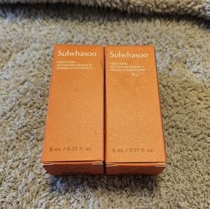 Set Of‎ 2 Sulwhasoo First Care Activating Serum VI Preserve & Strengthen 8 ml